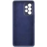 Чохол Silicone Case Lakshmi Premium з закритою камерою на Samsung Galaxy A53 5G – Темно-синій / Midnight blue. Фото 5 з 11