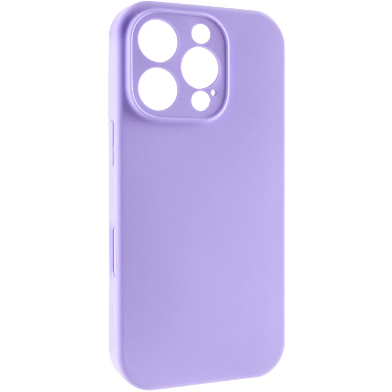 Чохол Silk Full Camera Protective (AA) NO LOGO для Apple iPhone 16 Pro – Бузковий / Dasheen. Фото 1 з 7