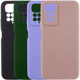 Чехол Silicone Case Lakshmi Premium з закритою камерою на Xiaomi Redmi Note 11 (Global) / Note 11S