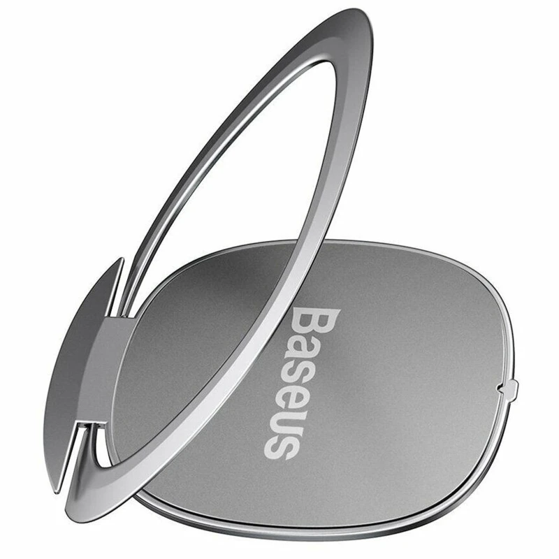 Магнитный держатель для телефона Baseus Invisible phone ring holder (SUYB-0) – silver. Фото 2 из 2