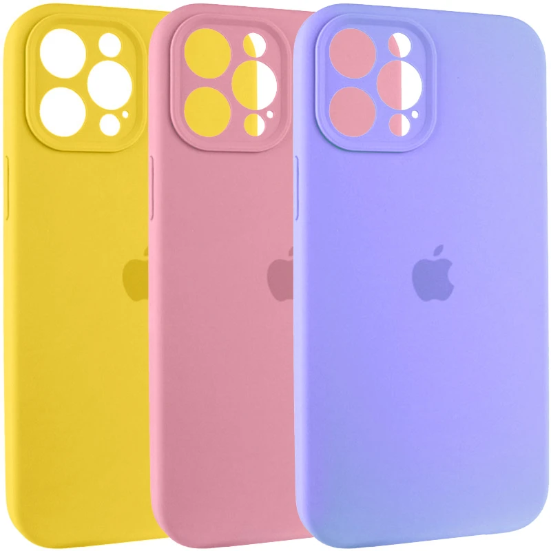 Чехол Silicone Case с защитой камеры для Apple iPhone 12 Pro (6.1") фото 3 из 3