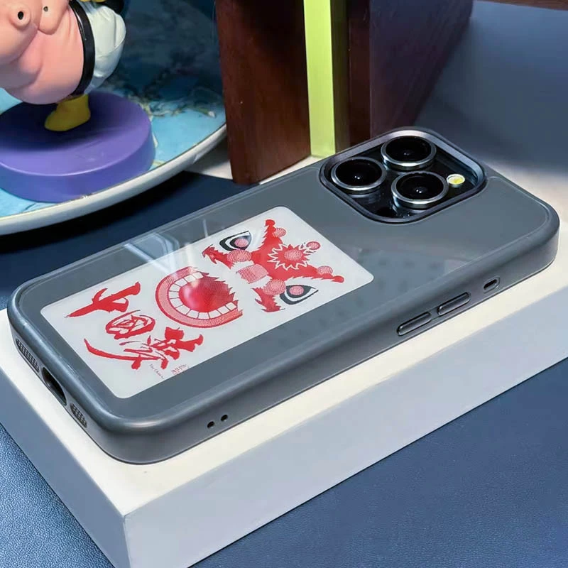 Чехол, который имитирует изображение для Apple iPhone 15 Pro (6.1") – Black. Фото 5 из 6