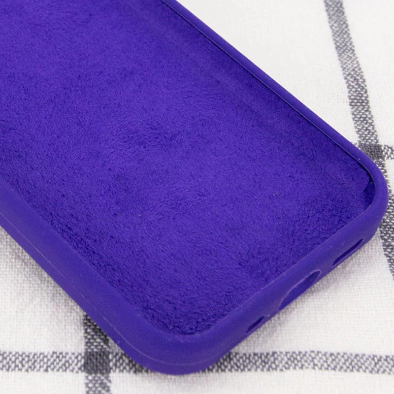 Чехол с закрытым низом Silicone Case для Apple iPhone 13 (6.1") – Фиолетовый / Ultra Violet. Фото 3 из 3