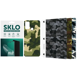 Защитная плёнка SKLO Back Camo на тыльную сторону для Oppo Reno 4 5G фото 1 из 1