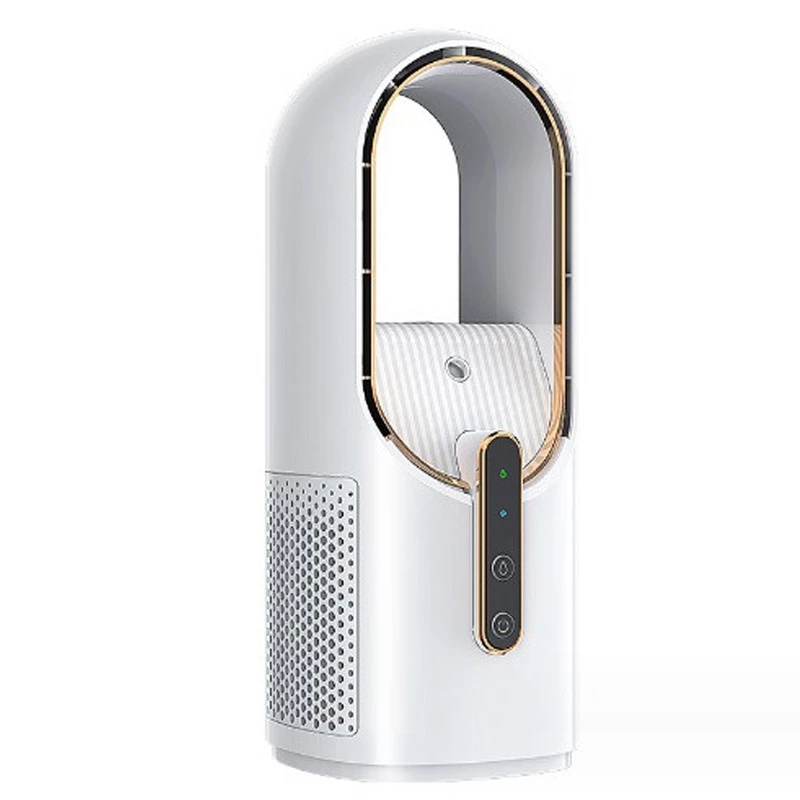 Настільний вентилятор F6 2in1 з зволожувачем повітря 2200mAh – White. Фото 2 з 8