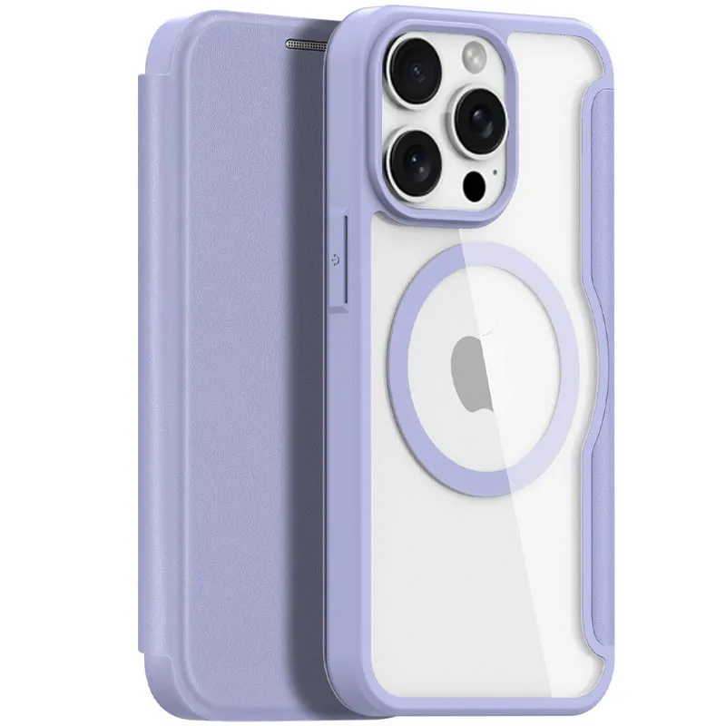 Чехол книжка Dux Ducis з MagSafe на Apple iPhone 13 Pro (6.1") – Purple. Фото 1 из 4