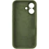 Чохол Silicone Case з захистом камери на Apple iPhone 17 (6.3") – Зелений / Dark Olive. Фото 3 з 3