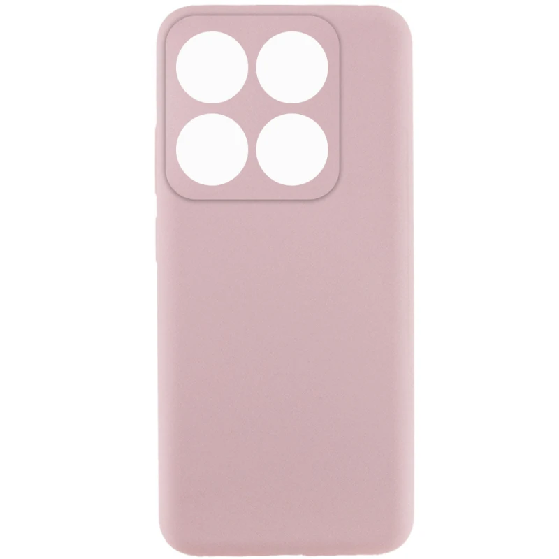 Чехол Silicone Case Lakshmi Premium з закритою камерою на Xiaomi 15T – Розовый / Pink Sand. Фото 1 из 3