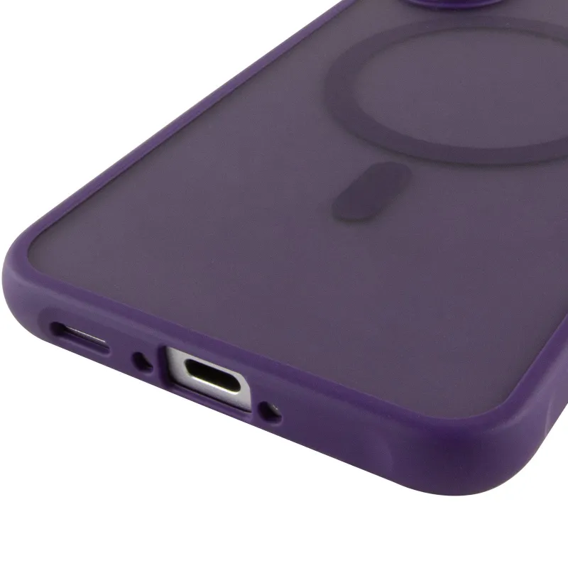Чохол TPU Bloom with Magnetic Fit для Samsung Galaxy S26 FE – Purple. Фото 5 з 6