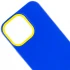 Двухцветный чехол Bichromatic для Apple iPhone 13 Pro (6.1") – Navy Blue / Yellow. Фото 2 из 5