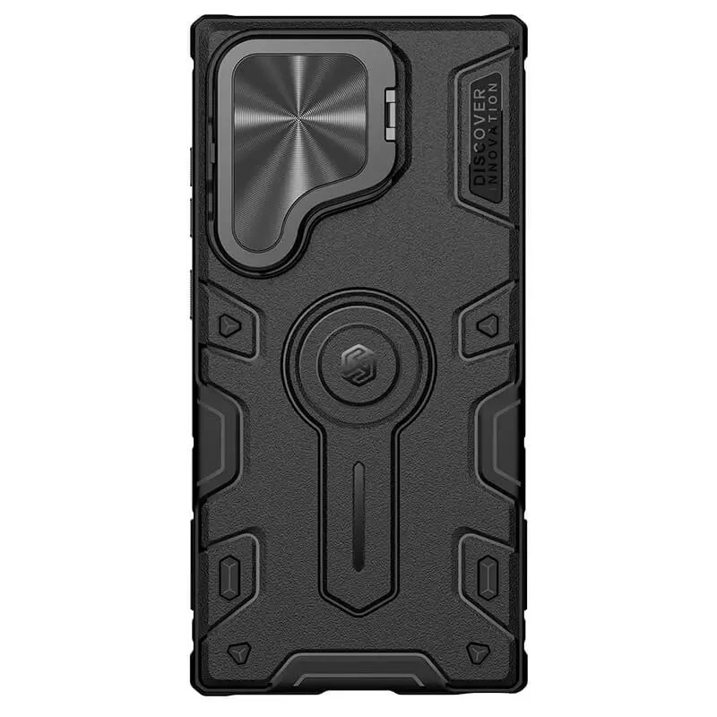 TPU+PC чехол Nillkin CamShield Armor Prop для Samsung Galaxy S25 Ultra – Black. Фото 1 из 7