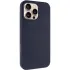 Чехол Silk Full Protective (AA) NO LOGO для Apple iPhone 16 Pro – Темно-синий / Midnight blue. Фото 3 из 12