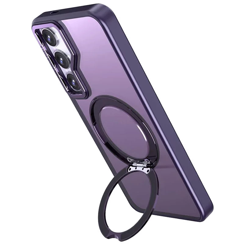 Чехол TPU+PC Aura Fold для Samsung Galaxy S24 FE – Purple. Фото 2 из 5
