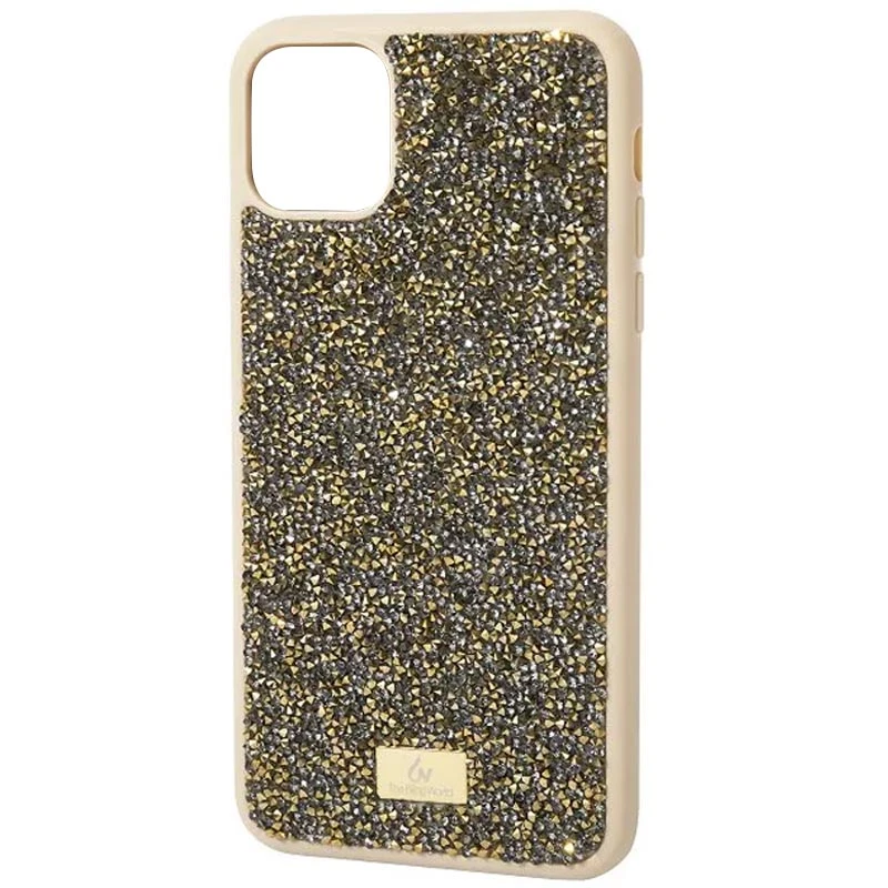 

TPU чехол Bling World Rock Diamond для Apple iPhone 14 Pro Max (6.7") (Золотой), Золотий