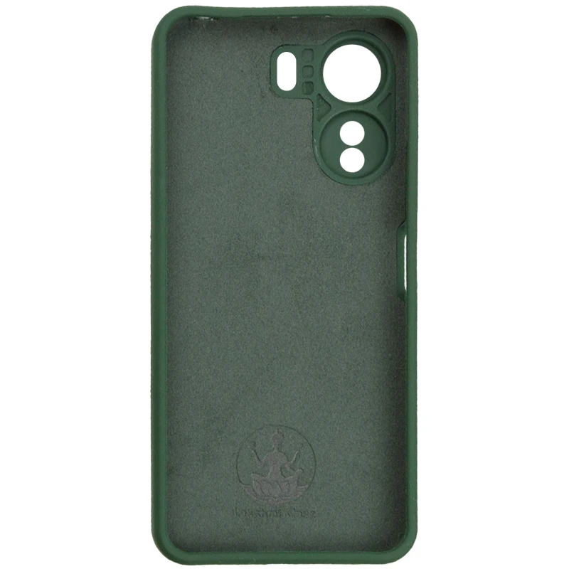 Чохол Silicone Cover Ummi Lakshmi Full Camera (AA) для Oppo A60 – Зелений / Dark green. Фото 2 з 2