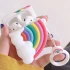 Силіконовий футляр Fairy Tale series для навушників AirPods 1/2 – Rainbow. Фото 2 з 6