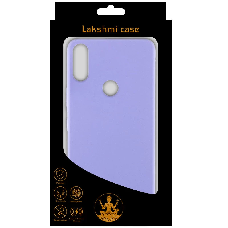 Чохол Silicone Case Lakshmi Premium на Xiaomi Redmi Note 7 / Note 7 Pro / Note 7s – Бузковий / Dasheen. Фото 4 з 4
