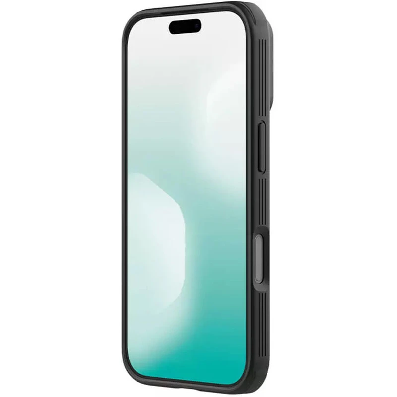 Карбована накладка Nillkin Pro зі шторкою для камери на Apple iPhone 17 Pro Max (6.9") – Transparent black. Фото 7 з 7