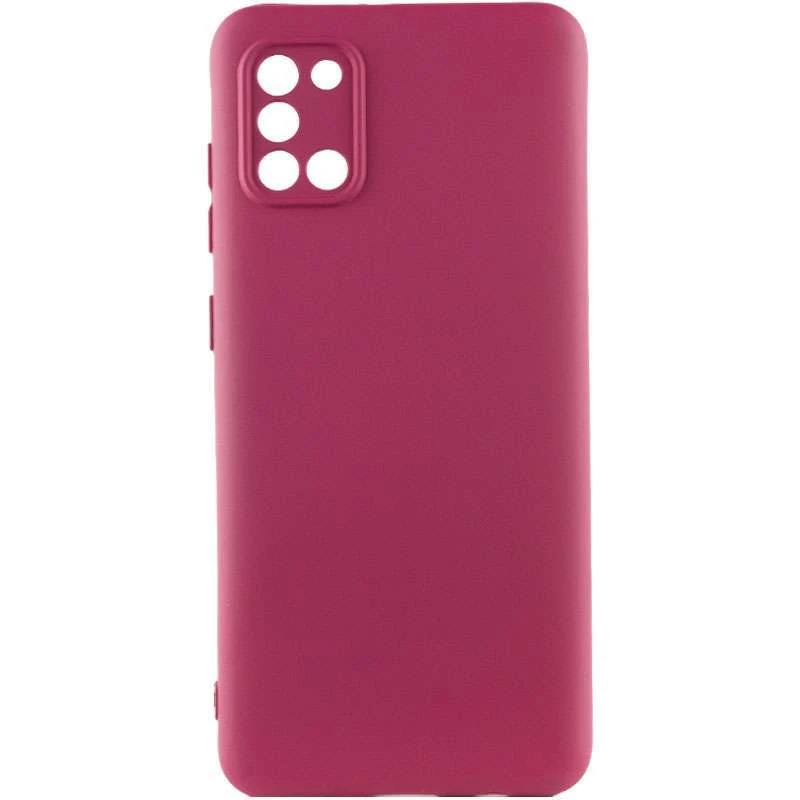 

Чохол Silicone Case Lakshmi з закритою камерою на Samsung Galaxy A31 (Бордовий / Marsala)