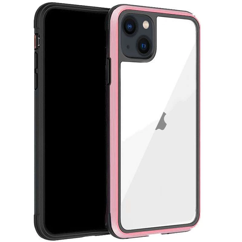 

Чехол PC+TPU+Metal K-DOO Ares для Apple iPhone 13 (6.1") (Розовый), Рожевий