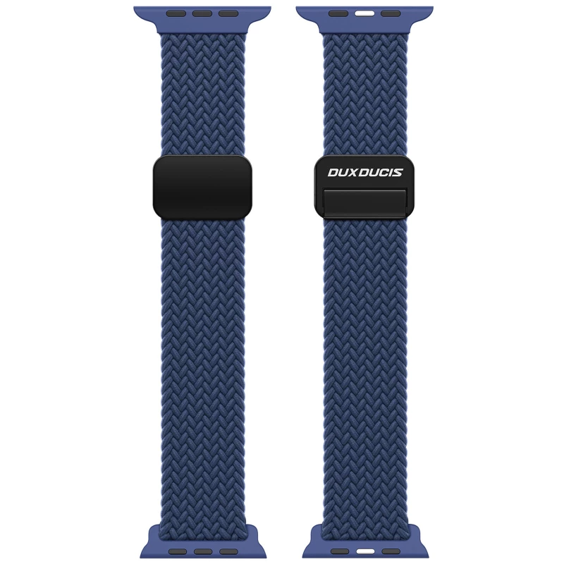Ремешок Dux Ducis Nylon Woven для Apple Watch 38/40/41/42mm(ser.10) – Storm Blue. Фото 2 из 6
