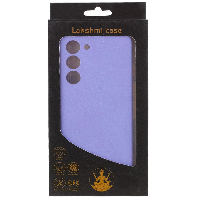 Чохол Silicone Case Lakshmi Premium з закритою камерою на Samsung Galaxy S24 – Бузковий / Dasheen. Фото 14 з 14