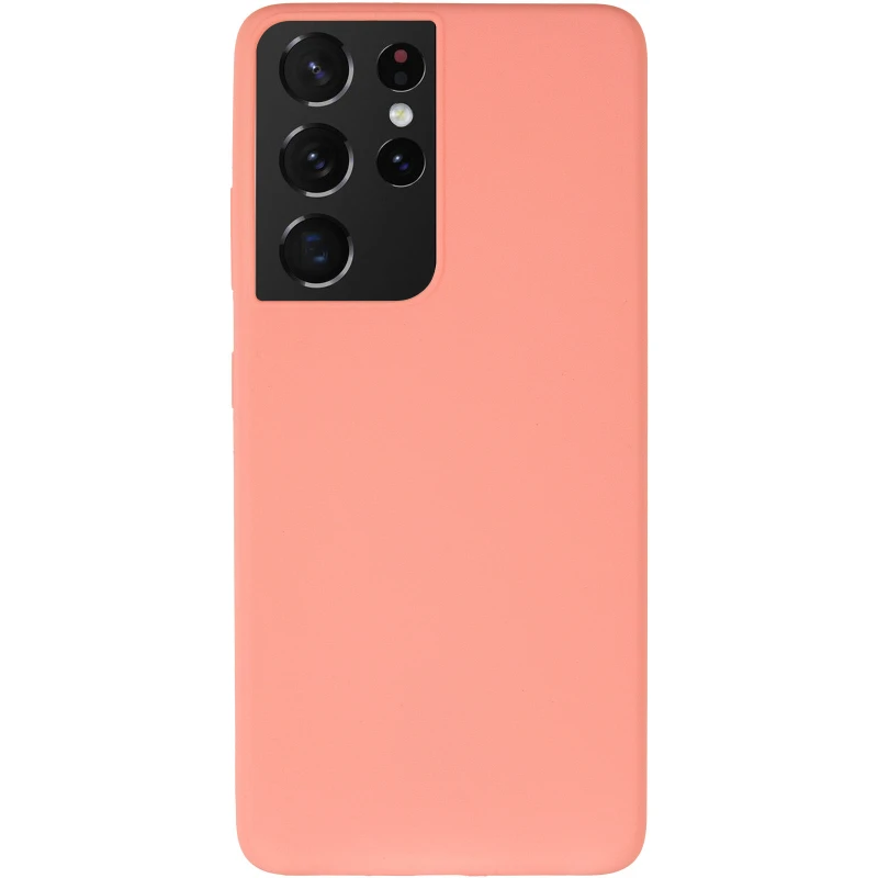Чохол Silicone Cover Ummi Lakshmi (AA) для Samsung Galaxy S21 Ultra – Рожевий / Pink. Фото 2 з 5