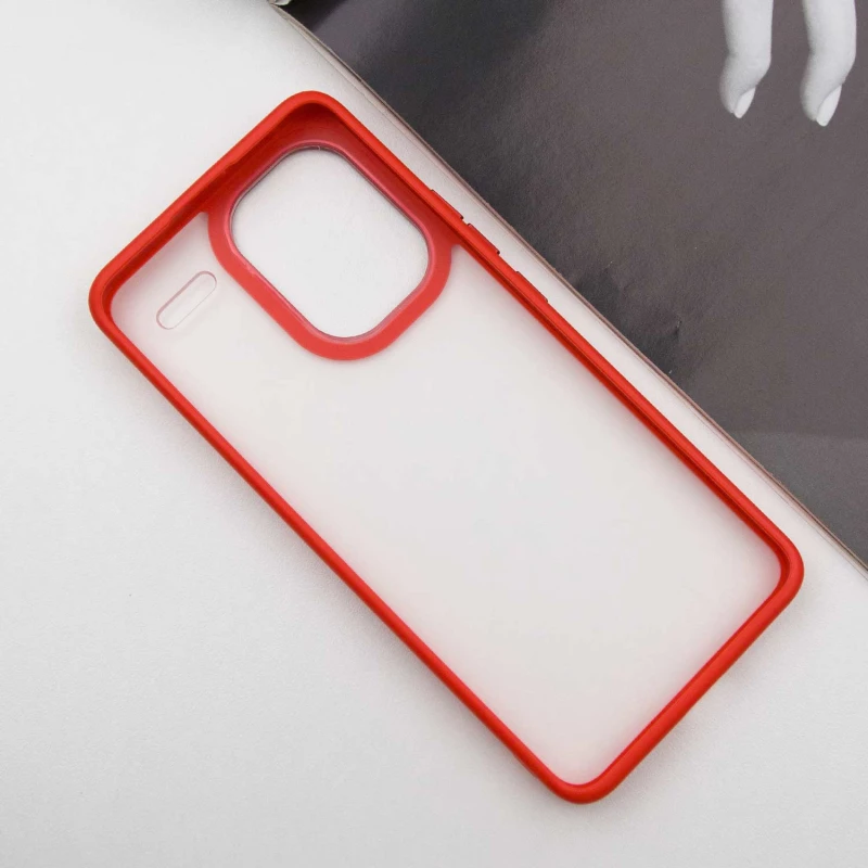 Захистний чохол TPU+PC матовий на Xiaomi Redmi Note 13 Pro+ – Red. Фото 5 з 8