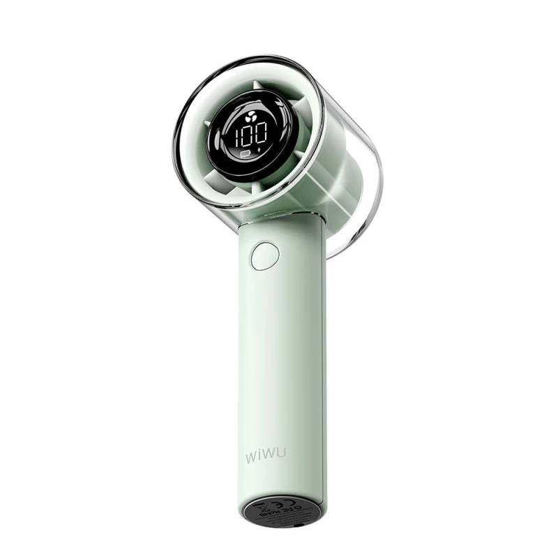 

Портативний вентилятор з дисплеем WIWU WI-FS010 (Green)