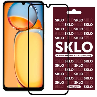 Захисне скло SKLO 3D Xiaomi Redmi 13C фото 1 Захисне скло SKLO 3D Xiaomi Redmi 13C фото 1 з 1