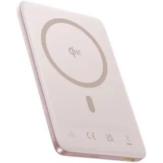 Портативний ЗП Power Bank Baseus PicoGo AM41 Ultra-Slim 27W c БЗП 10000 mAh (E0027200) — Pink