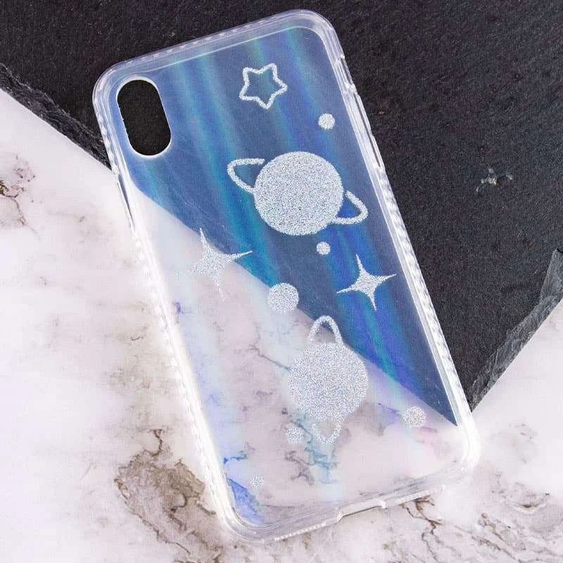 Стеклянный чехол Aurora Space для Apple iPhone XS Max (6.5") – Планеты. Фото 2 из 3