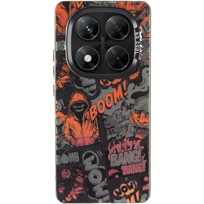 Чохол TPU+PC Street Art для Xiaomi Poco X7 – Comics. Фото 3 з 6