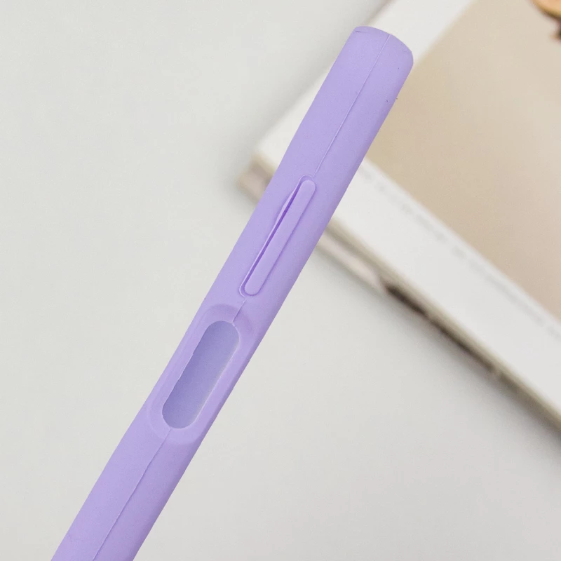 Чохол Silicone Case Lakshmi Plus з закритою камерою на Samsung Galaxy A14 4G/5G – Бузковий / Dasheen. Фото 10 з 11