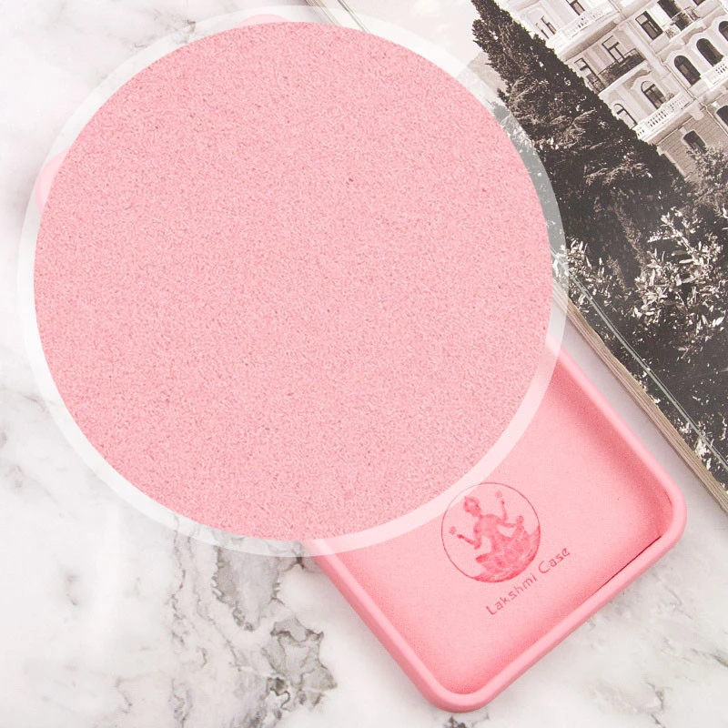 Чохол Silicone Case Lakshmi Premium із закритою камерою для Xiaomi Redmi 13C – Рожевий / Light pink. Фото 7 з 12