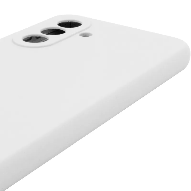 Чохол Silicone Case Lakshmi Premium із закритою камерою для Samsung Galaxy A17 4G/5G – Білий / White. Фото 5 з 6