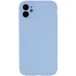 Чохол Silk Full Camera Protective (AA) NO LOGO для Apple iPhone 12 (6.1") – Блакитний / Lilac Blue. Фото 1 з 2