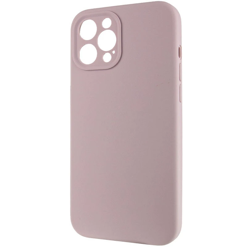 Чохол Silk Full Camera Protective (AA) NO LOGO для Apple iPhone 12 Pro Max (6.7") – Сірий / Lavender. Фото 3 з 6