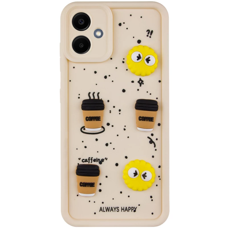 Чехол TPU Toys Case для Samsung Galaxy A05 – Sand / Always Happy. Фото 3 из 8