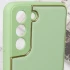 Кожаный чехол Xshield для Samsung Galaxy S21 – Зеленый / Pistachio. Фото 4 из 6