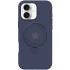 Силіконовий чохол Full Protective з кільцем-тримачем Apple iPhone 16 – Dark Blue. Фото 2 з 3
