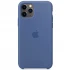 Чехол Silicone Case Premium для Apple iPhone 11 Pro Max (6.5") – Синий / Linen Blue. Фото 1 из 3