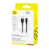 Дата кабель Baseus Silky Series OS Fast Charging USB to Lightning 2.4A (1m) (P1037770) – Cluster Black. Фото 5 з 5