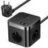 Подовжувач Baseus PowerCombo PD30W+QC3.0 (2USB-A/2C/2Socket) (1.5m) (BPS30) – Cluster Black. Фото 1 з 4