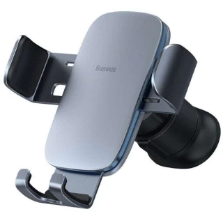 Автотримач Baseus Metal Age 2 Gravity Car Mount (Air Outlet Version) (SUJS000013) фото 1 з 7