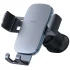 Автотримач Baseus Metal Age 2 Gravity Car Mount (Air Outlet Version) (SUJS000013) – Dark Grey. Фото 1 з 7