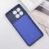 Чехол Silicone Case Lakshmi с закрытой камерой для Xiaomi Redmi Note 13 Pro 4G – Синий / Navy Blue. Фото 4 из 7