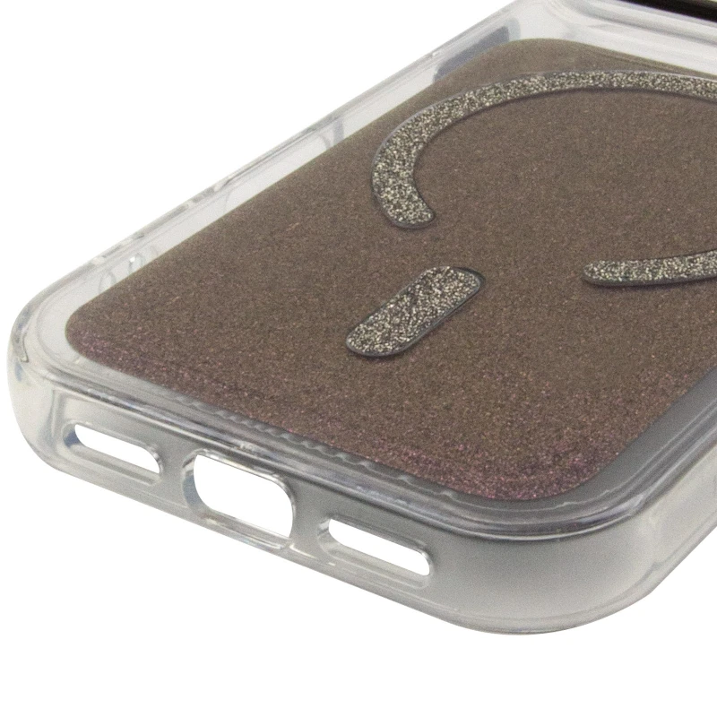 Чохол TPU+PC Jewel Sparkle with MagSafe для Apple iPhone 17 Pro (6.3") – Violet Shimmer. Фото 7 з 8