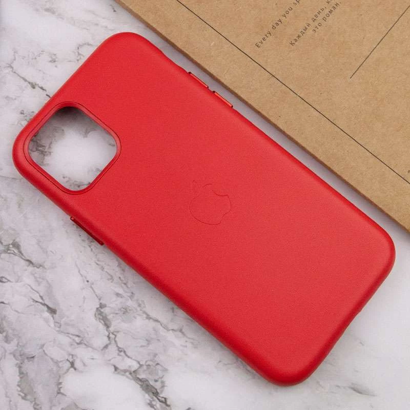 Кожаный чехол Silicone Case Soft для Apple iPhone 11 (6.1") – Crimson. Фото 8 из 9