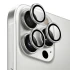 Металеве захисне скло на камеру на Apple iPhone 17 Pro (6.3") – Срібний / Silver. Фото 12 з 12